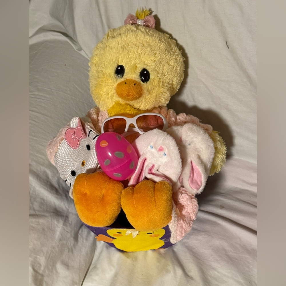 Build a bear Easter basket